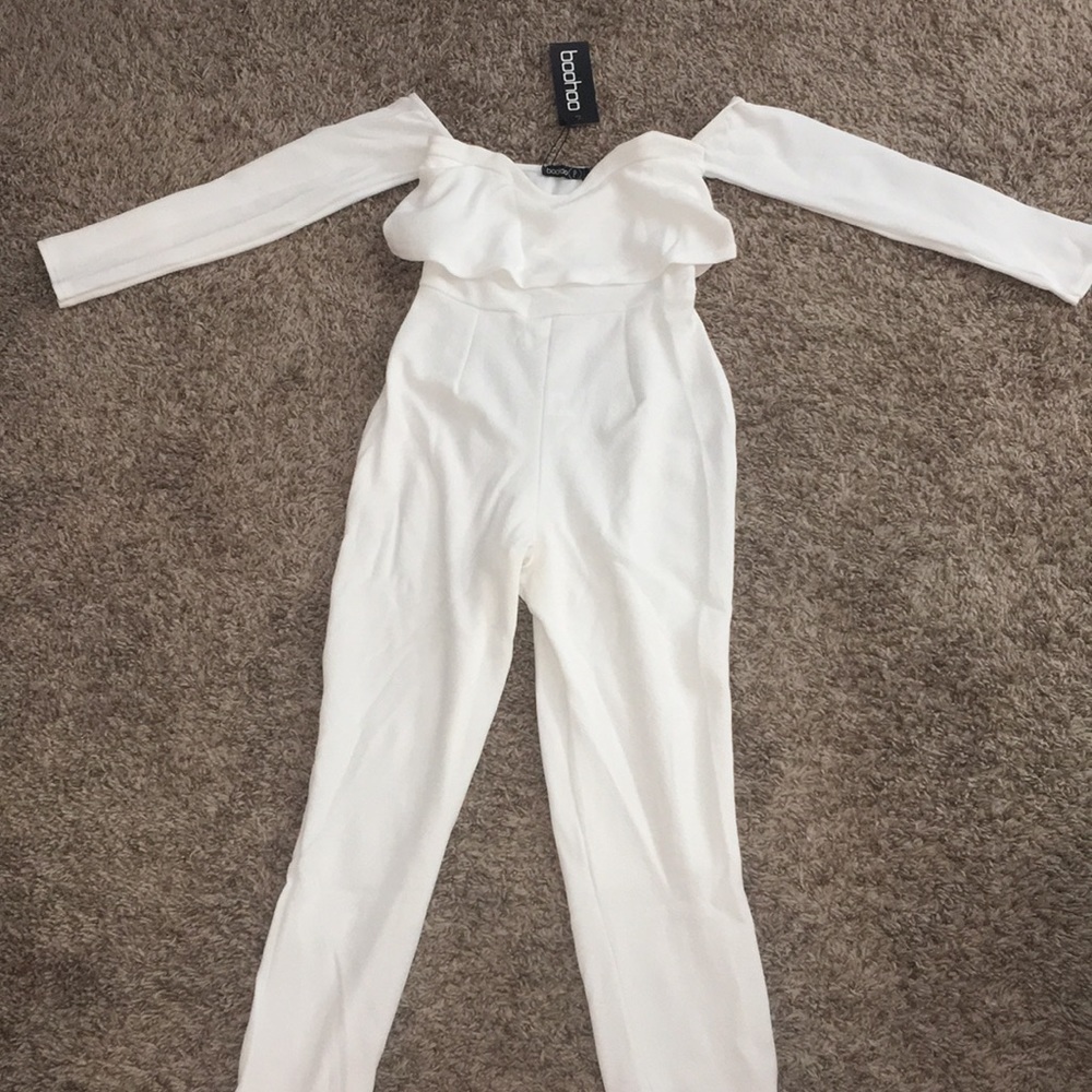 Cute one piece off the shoulders